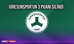 Giresunspor'un 3 Puanı Silindi