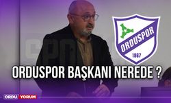 Orduspor Başkanı Nerede ?