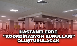 Hastanelerde "Koordinasyon Kurulları" oluşturulacak