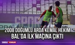 2008 Doğumlu Arda Kemal Hekim, BAL'da İlk Maçına Çıktı