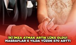 İki İmza Atmak Artık Lüks Oldu! Masraflar 6 Yılda Yüzde 870 Arttı