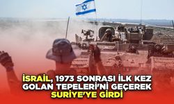 İsrail, 1973 Sonrası İlk Kez Golan Tepeleri'ni Geçerek Suriye'ye Girdi