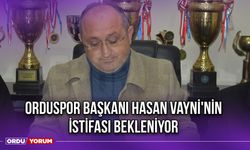 Orduspor Başkanı Hasan Vayni'nin İstifası Bekleniyor