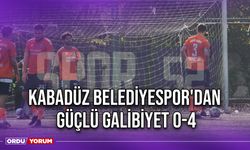 Kabadüz Belediyespor'dan Güçlü Galibiyet 0-4