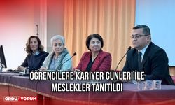 Öğrencilere Kariyer Günleri ile Meslekler Tanıtıldı