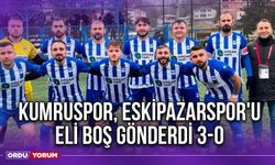 Kumruspor, Eskipazarspor'u Eli Boş Gönderdi 3-0