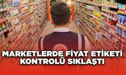 Marketlerde Fiyat Etiketi Kontrolü Sıklaştı