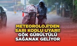 Meteoroloji’den Sarı Kodlu Uyarı! Gök Gürültülü Sağanak Geliyor