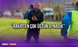 ''Rakipten Çok Üstün Oynadık''