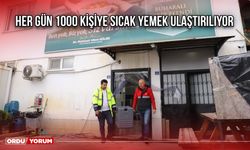 Her Gün 1000 Kişiye Sıcak Yemek Ulaştırılıyor