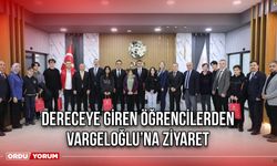 Dereceye Giren Öğrencilerden Vargeloğlu’na Ziyaret