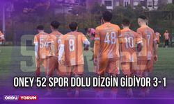 Oney 52 Spor Dolu Dizgin Gidiyor 3-1