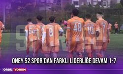 Oney 52 Spor'dan Farklı Liderliğe Devam 1-7