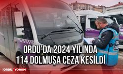 Ordu’da 2024 Yılında 114 Dolmuşa Ceza Kesildi