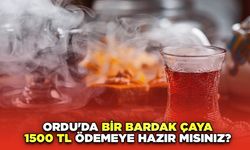 Ordu'da Bir Bardak Çaya 1500 TL Ödemeye Hazır Mısınız?