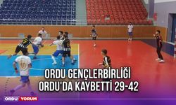 Ordu Gençlerbirliği, Ordu'da Kaybetti 29-42