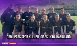 Ordu Pars Spor Kulübü, Giresun'da Hazırlandı