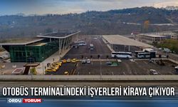 Otobüs Terminalindeki İşyerleri Kiraya Çıkıyor