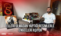 Elleri Olmadan Yaptığı Resimlerle Engelleri Aşıyor