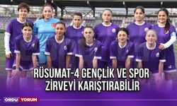 Rüsumat-4 Gençlik ve Spor, Zirveyi Karıştırabilir