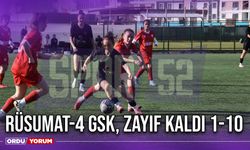 Rüsumat-4 Gsk, Zayıf Kaldı 1-10