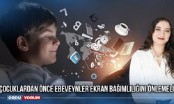 Çocuklardan Önce Ebeveynler Ekran Bağımlılığını Önlemeli