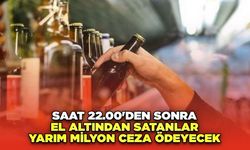 Saat 22.00'den Sonra El Altından Satanlar Yarım Milyon Ceza Ödeyecek