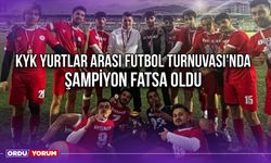 KYK Yurtlar Arası Futbol Turnuvası'nda Şampiyon Fatsa Oldu