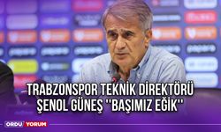 Trabzonspor Teknik Direktörü Şenol Güneş ''Başımız Eğik''