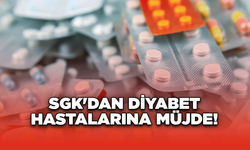 SGK'dan Diyabet Hastalarına Müjde!