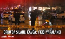 Ordu’da Silahlı Kavga: 1 Kişi Yaralandı