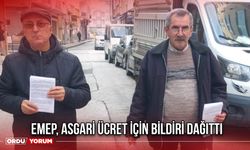 EMEP, Asgari Ücret İçin Bildiri Dağıttı