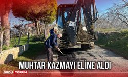 Muhtar Kazmayı Eline Aldı