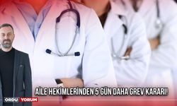 Aile Hekimlerinden 5 Gün Daha Grev Kararı!