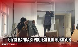 Giysi Bankası Projesi İlgi Görüyor