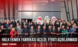 Halk Ekmek Fabrikası Açıldı, Fiyatı Açıklanmadı