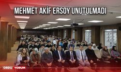 Mehmet Akif Ersoy Unutulmadı