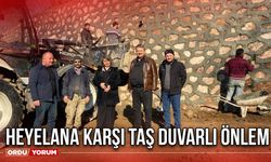 Heyelana Karşı Taş Duvarlı Önlem