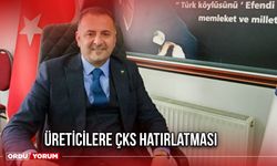 Üreticilere ÇKS Hatırlatması