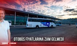 Otobüs Fiyatlarına Zam Gelmedi