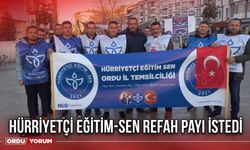 Hürriyetçi Eğitim-Sen Refah Payı İstedi