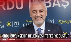 “Ordu Büyükşehir Belediyesi, Tefeciye Düştü”