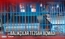 Balıkçılar Tezgah Açmadı