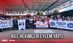 Aile Hekimleri Eylem Yaptı