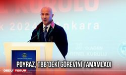 Poyraz, TBB'deki Görevini Tamamladı