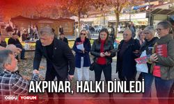 Akpınar, Halkı Dinledi