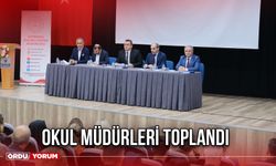 Okul Müdürleri Toplandı