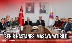 Şehir Hastanesi Masaya Yatırıldı