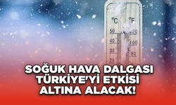 Soğuk Hava Dalgası Türkiye'yi Etkisi Altına Alacak!