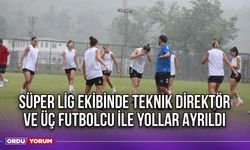 Süper Lig Ekibinde Teknik Direktör ve Üç Futbolcu İle Yollar Ayrıldı